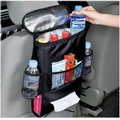 Car Seat Back Organizer With Insulated Cooler Bag